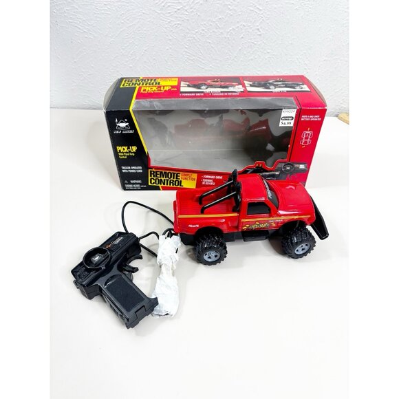 VTG 1996 New Bright Ford Ranger Splash Pistol Grip Remote Control Truck NOS - Picture 10 of 10